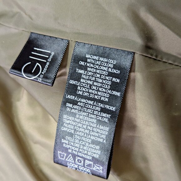 Kenneth Cole Petite Faux-Fur-Trim Hooded Puffer Coat Size PXX / 00 (MSRP $285) - Picture 6 of 8